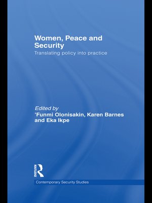 cover image of Women, Peace and Security